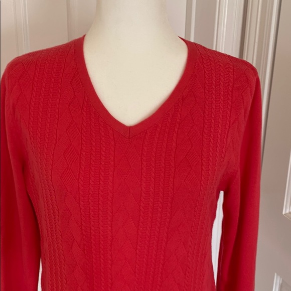 talbots factory Sweaters - EUC. Coral lightweight sweater